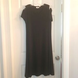 Women's Dress with peek a boo shoulders